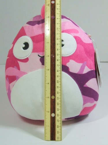 Squishmallow 8inch Bronte The Chameleon Pink Camo Camouflage Plush NEW with Tags - Picture 3 of 4