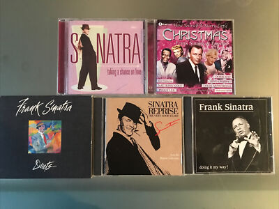 #ad LOT OF 5 Frank Sinatra: Chance On Love Christmas Duets W Sleeve My Way VG $21.99