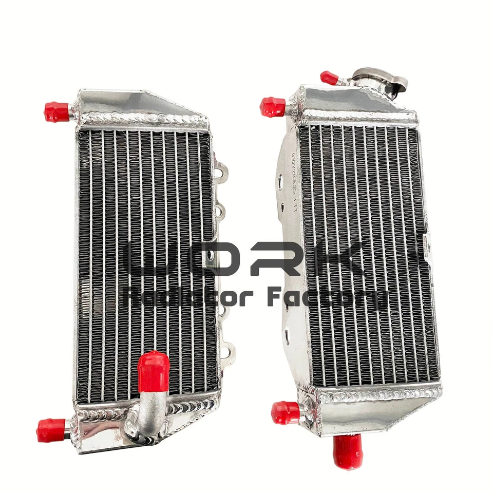 Radiador para Kawasaki KX250 1994-2004/KX125 19994-2005 2004 2003 2002 Aluminio Foto 2 de 4