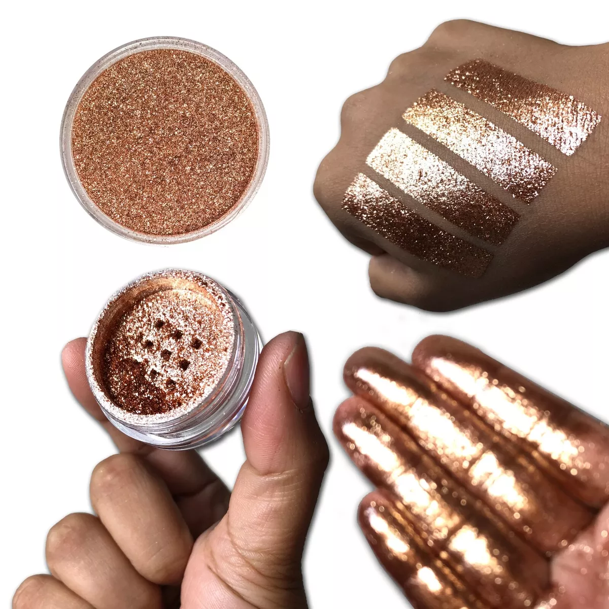 Loose Pigment Nail Dust Powder Glitter Eyeshadow Dazzle Shimmer Luxury  Makeup