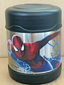 spiderman thermos food jar
