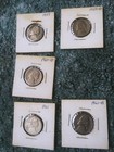 1959, 1959 D, 1960 D, 1961, 1961 D Nickel Coins - More Coins In Other Listings