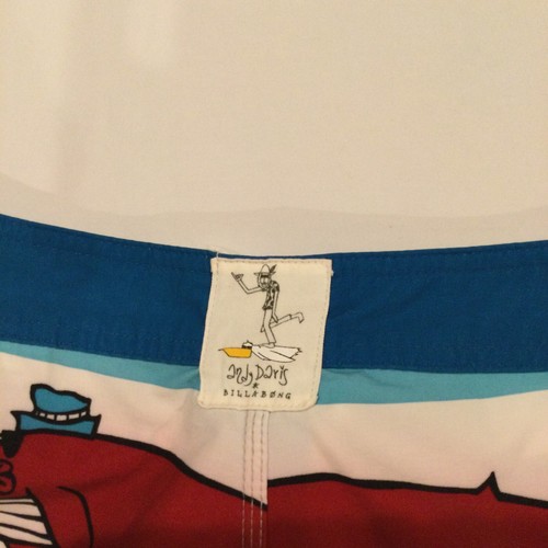 Billabong Andy Davis Whale Boys Board Shorts Swim Trunks Sz 26 - Picture 9 of 9