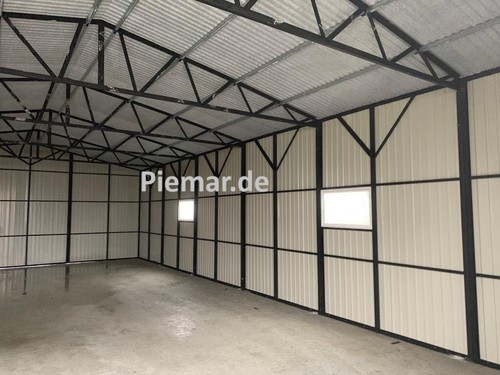 Blechgarage 7x9x3,75m Garage Lager Halle | inkl. Lieferung und Montage |28723! - Bild 6 von 6