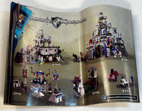 LEGO Jayko 8783 Figure, Knights Kingdom Series, Knight w/ Sword Mask Shield Book