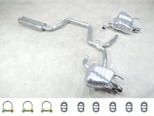 IMASAF Auspuff Set Neu für Alfa Romeo 159 + Sportwagon inklusive Anbauteile