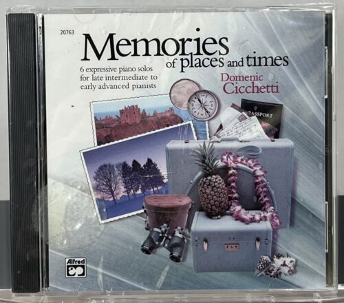 Memories of Places and Times Domenic Cicchetti Audio CD Alfred Publishing 20763 - Picture 1 of 6