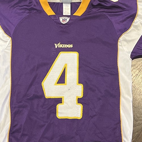 Minnesota Vikings Favre Jersey Small Mens Purple Reebok Brett - Picture 3 of 5