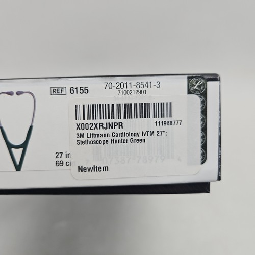 3M Littmann Cardiology IV Diagnostic Stethoscope 27" Stainless Steel (Green) - Bild 17 von 18