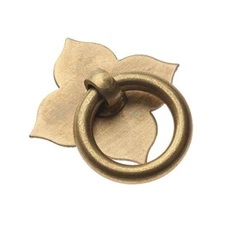 1pc 1.89"x1.69" Furniture Brass Hardware Drawer Pull Cabinet Antique Brass