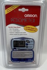 Podómetro Omron modelo HJ-105 contador de pasos nuevo en paquete ~ sellado