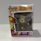 Funko Pop! Vinyl Disney Beauty and the Beast Lumiere #1136 Boxed Figure