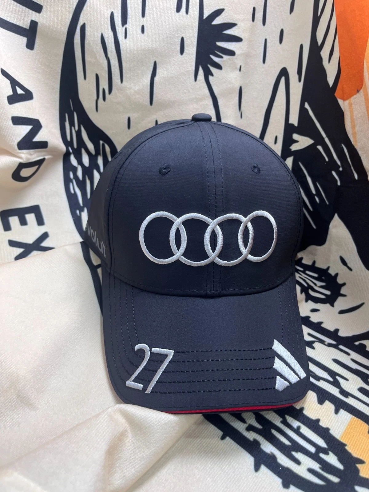 Audi Racing #27 Men's Outdoors Black Baseball Cap Adjustable
Opens in a new window or tab