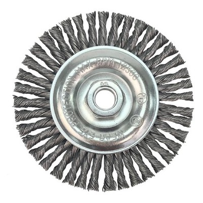Mercer 186060 5x5/16x5/811 Inch Stringer Bead Wire Wheel .020 Stainless