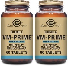 Solgar Formula Vm-Prime for Adults 50+ 60 Tablets X 2