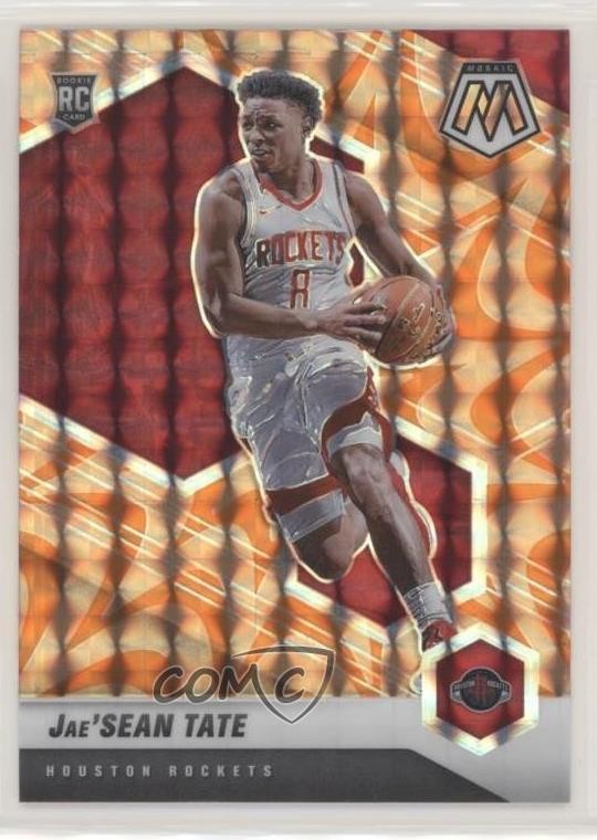 2020-21 Panini Mosaic Rookie Reactive Orange Prizm Jae'Sean Tate #214 04dh
