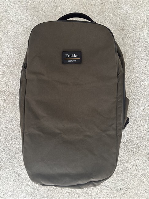 Trakke Storr 25L Green Waxed Canvas Backpack