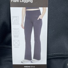 GapFit Women's S Flare Legging Black d1144