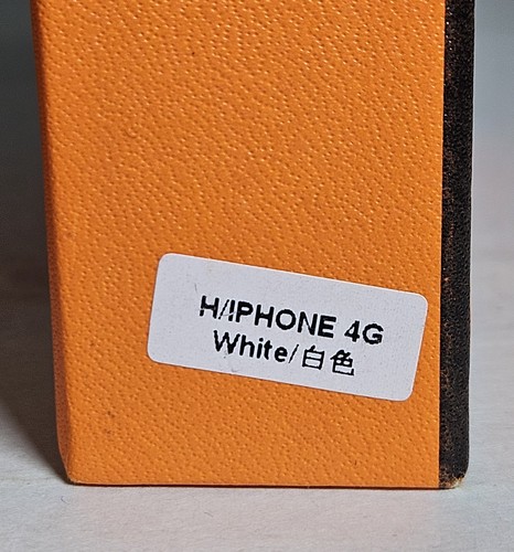 Geniune HERMES Paris iPhone 4G e custodia in tessuto confezione regalo - Foto 5 di 6