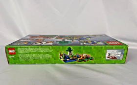 LEGO Minecraft Lot: The Cave (21113), The Farm (21114), Alex+Chicken (21149) New