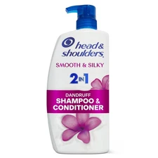 Head and Shoulders 2in 1 Dandruff Shampoo and Conditioner, Smooth and Silky,28oz