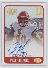 2021 Onyx Vintage Auto Blue Ink /400 Jared Goldwire #FAJG Auto 3wu
