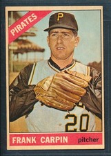 1966 Topps Venezuelan #71 FRANK CARPIN Pittsburgh Pirates ~ EX-MT 