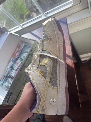 Nike Dunk Low Union LA Court Purple Passport Pack DJ9649-500 Synthetic Sneaker
