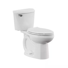 Reliant 12 In. Rough in 2-Piece 1.28 GPF Single Flush Elongated Toilet with Slow