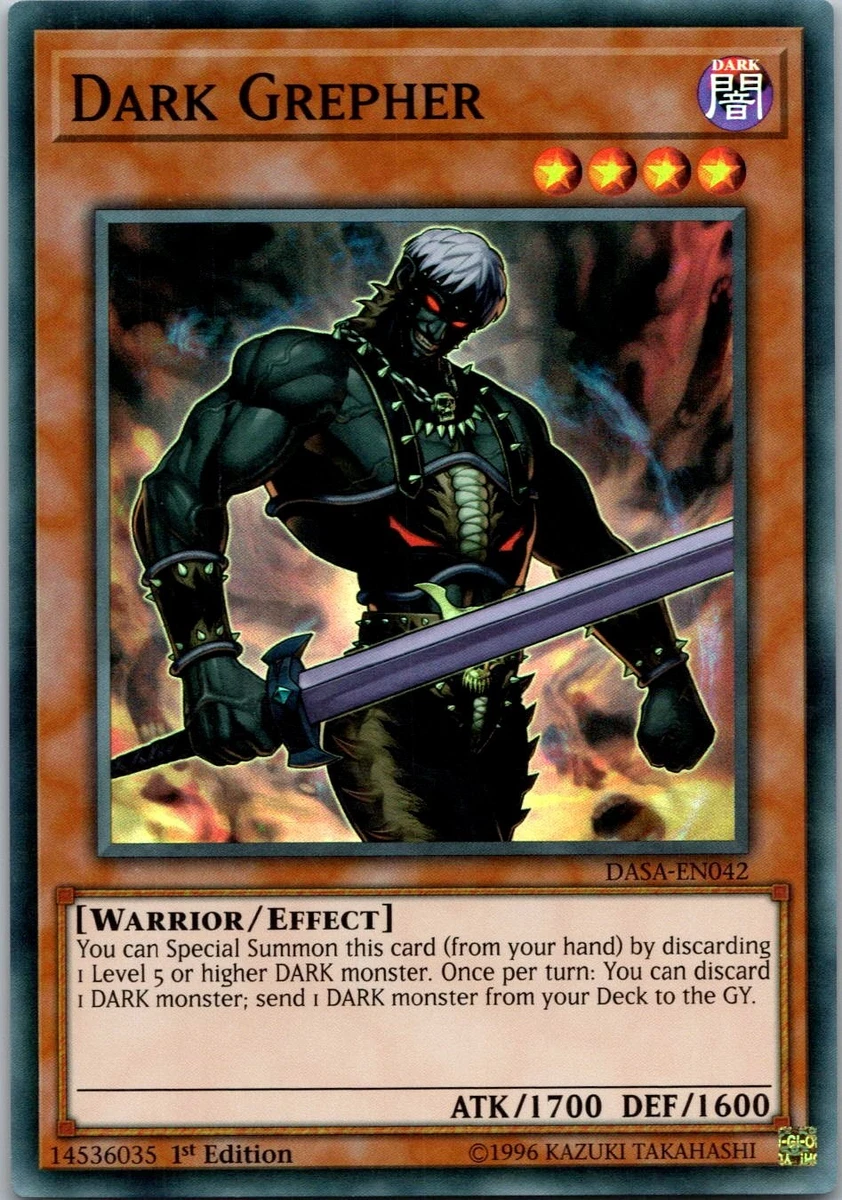 Dark Grepher Yu-Gi-Oh! TCG Individual Trading Card Games for sale