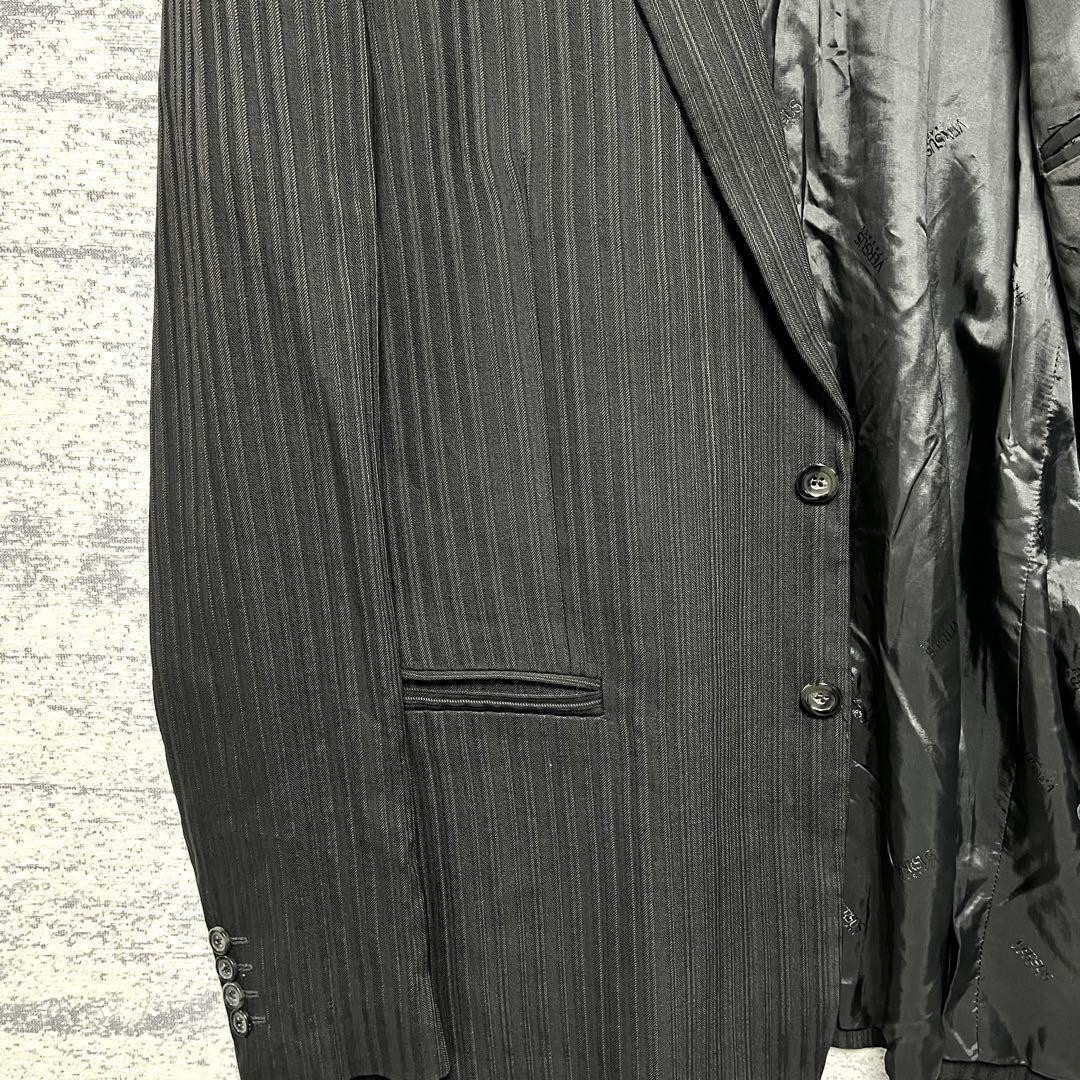 Versus Versace Casual Suit Black 3XL Large Size Italy Made 5671 thumbnail 3