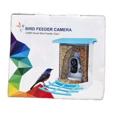 Smart Bird Feeder 1296P IPC65 Waterproof Camera with Bird Species Recognition