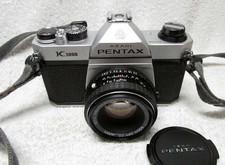 Tested PENTAX K1000 K-1000 35mm FILM SLR Camera w/ 50mm Lens. BEST for STUDENT