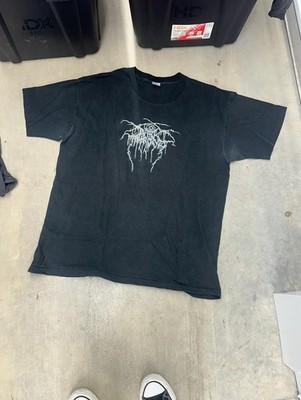 Vintage Darkthrone Large Black Metal Mayhem Bathory Immortal Gorgoroth Band 