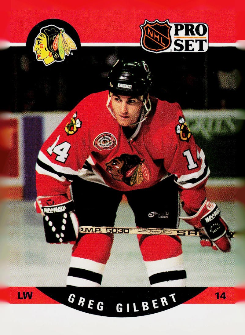 1990-91 Pro Set #429 Greg Gilbert