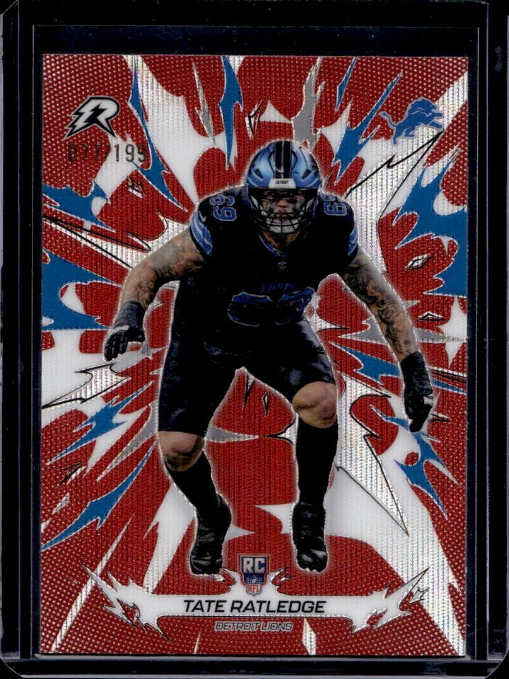 Tate Ratledge 2025 Topps Resurgence #131 Crimson Surge