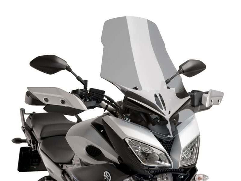 Puig Touring Screen Windshield Light Smoke Yamaha Tracer 900 2015 - 2017 - Image 2