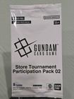 Gundam Card Game Store Tournament Participation Pack 02 English Sealed TCG Foil — photo 1
