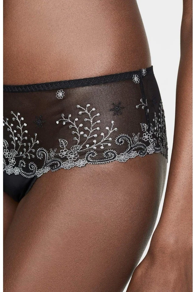 Подлинный сексуальный Simone Perele DELICE SHORTY SHORT в драгоценный черный - размер L (EUR 4) - Изображение 2 из 4