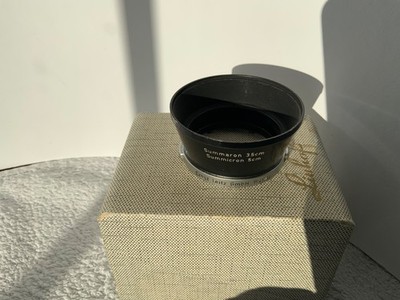 Leica Leitz Gegenlichtblende Summaron 35 mm + Summicron 50 mm