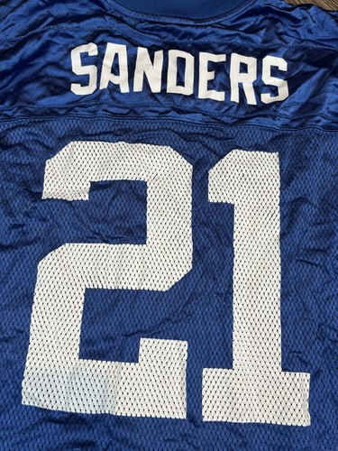 Vintage Reebok Indianapolis Colts Bob Sanders #21 Jersey Mens Large Blue - Picture 2 of 8