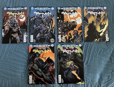 Batman #1-6 Complete I Am Gotham Set DC Rebirth Tom King Gotham Girl VF/NM