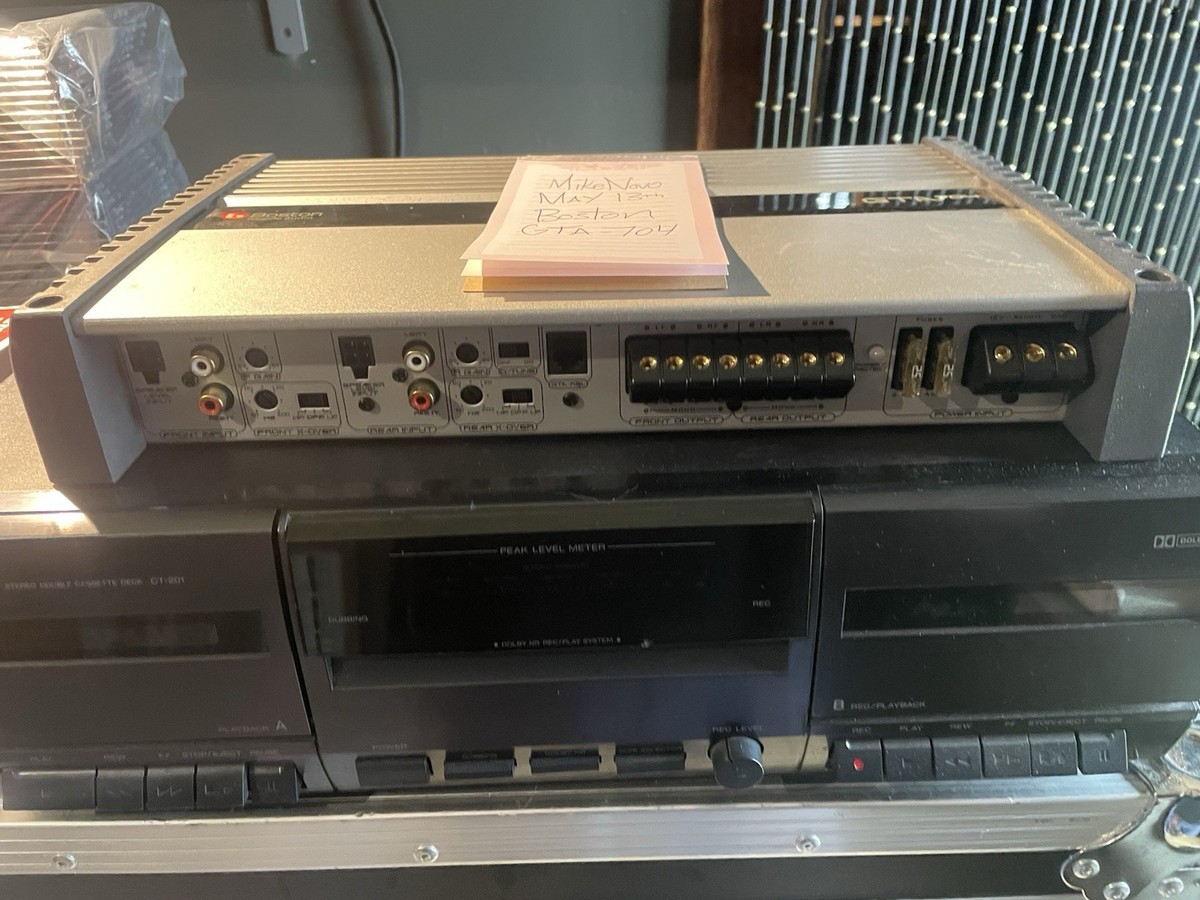 Boston Mobile Audio GTA 704 Car Amplifier | eBay