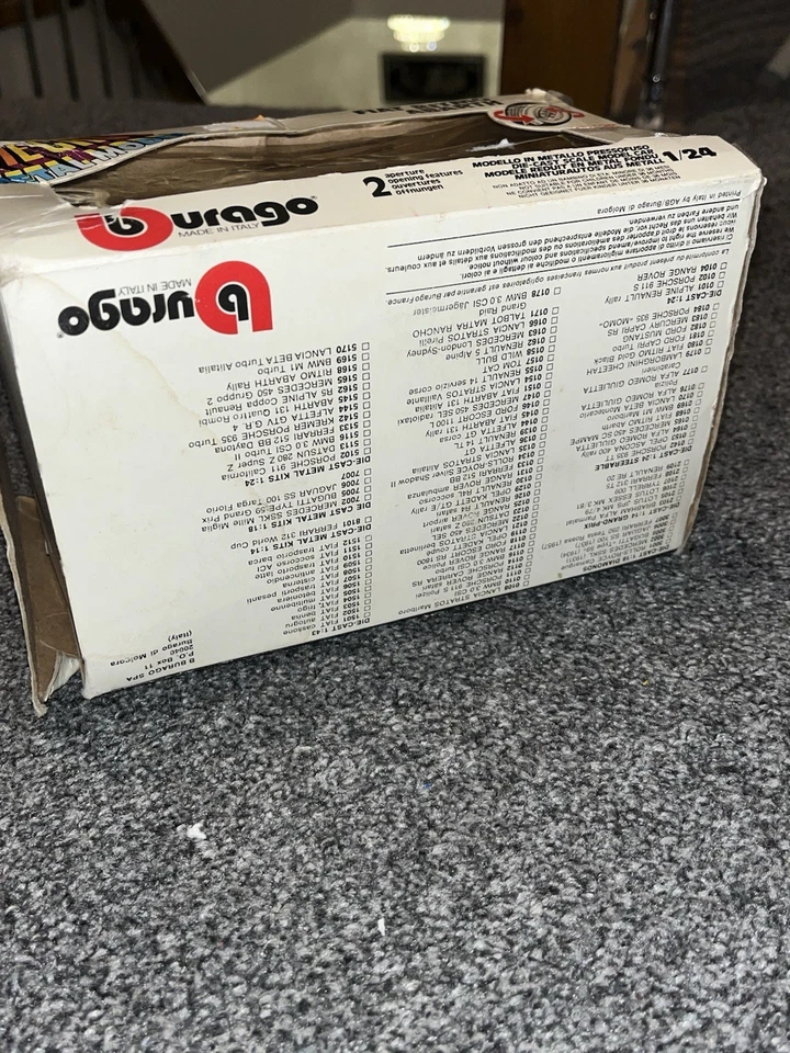 DE COLECCIÓN BURAGO FIAT RITMO ABARTH 1/24 MODELO DE METAL FUNDIDO A PRESIÓN #220 Foto 3 de 3