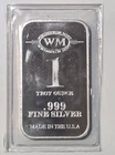 Westminster Mint Crown Lion Silver Bar One Troy Oz .999 Sealed