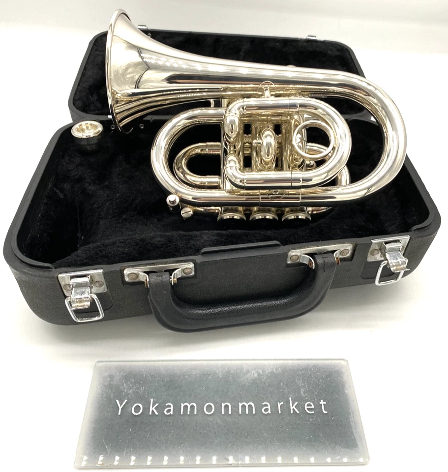 Jupiter JPT-416 карман трубы серебро б/у с чехлом - Изображение 2 из 4