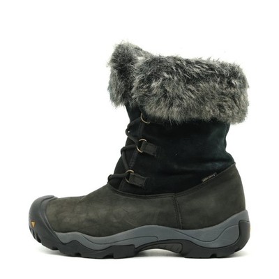 Keen Damen 52026-JBDS Winterstiefel Schwarz/Grau Mittel Winter EU 39.5