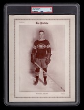 PSA 1 AUREL JOLIAT 1927 La Patrie HOF Hockey Card #4