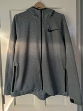 Nike Dri Fit Showtime Therma Flex Basketball Full Zip Hoodie Jacket Men Size XL