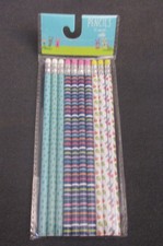 Springtime 10 Count of Wooden 2 Pencils - Great For Parties  School - NEW 2
